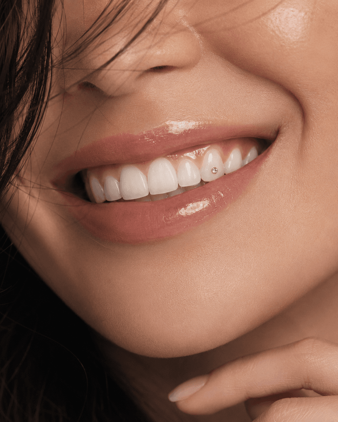 La Mouche Studio tooth gem smile